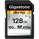 Gigastone SDXCカード 128GB V30 UHS-1 U3 A1 1枚(GJSX-128GV3A1) 目安在庫=○