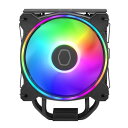 クーラーマスター Hyper 212 Halo Black / ARGBファン搭載 CPU FAN /高さ154mm/LGA1700 LGA12(RR-S4KK-20PA-R1) 目安在庫=○