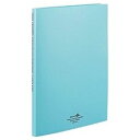 リヒトラブ LIHIT LAB. AQUA DROPs クリヤーブック<ポケット交換タイプ> 青緑(N5015-28) 目安在庫=○