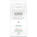 日本製紙クレシア スコッティ ウェットティシュー 純水99% つめかえ用 1パック(130枚)(76165) 目安在庫=○