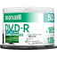 Maxell 録画用 DVD-R 標準120分 16倍速 CPRM プリンタブルホワイト 50枚スピンドル(DRD120PWE.50SP) 目..