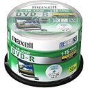 Maxell データ用DVD-R 4.7GB 16倍速 CPRM対応 インクジェットプリンター対応 (50枚(DRD47WPD.50SP) 目安在庫=△