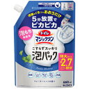 花王 トイレマジックリン こすらずスッキリ泡パック ウォーターミントの香り つめかえ用 660mL 1個(435989) 目安在庫=○【6月末までポイント10倍】(3)