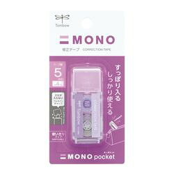 Rakuten - トンボ鉛筆 Tombow Pencil トンボ鉛筆 修正テープ モノポケット パープル(Tombow-CT-CM5C90) 目安在庫=○