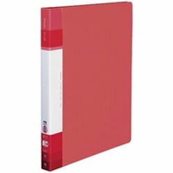 コクヨ KOKUYO クリヤーブック(Glassele)替紙式・背ポケットA4 30穴15P 背幅25-39mm コーラルピンク 1..