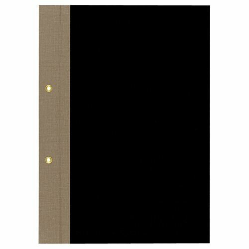 破損しやすい背部を布貼りにして補強した、丈夫な綴込表紙。ツ-1-SP。ファイル ＞ とじ込ファイル ＞ 綴込表紙 ＞ 。●クロス貼り、穴ありの綴込表紙、B5タテ、2穴の1組2枚入です。