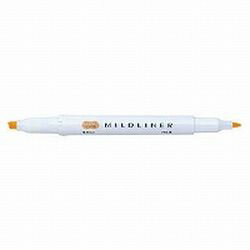 ゼブラ ZEBRA マイルドライナー　マイルドオレンジ　1個(WKT7MOR) 目安在庫=○[メール便対象商品]