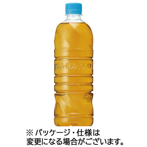 サントリー GREEN DA・KA・RA やさしい麦茶 ラベルレス 680mL ペットボトル 1ケース(24本)(375796) 目安在庫=○