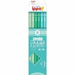 トンボ鉛筆 Tombow Pencil イッポかきかたえんぴつ　プレーングリーンB(KB-KPN04-B) 目安在庫=○[メール便対象商品]