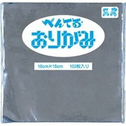 ぺんてる PENTEL おりがみ　銀　1束(100枚入り)(1束)(SS23) 目安在庫=○[メール便対象商品]