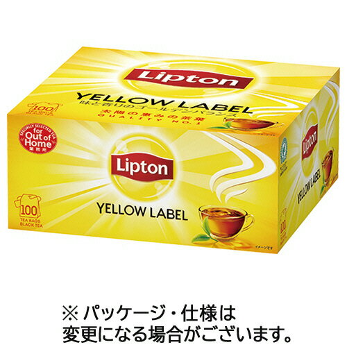 リプトン イエローラベル ティーバッグ 1箱(100バッグ)(502335) 目安在庫=○