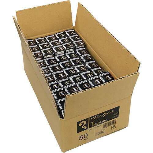 寺西化学 油性マーカー マジックインキ 大型 黒 1パック(50本)(ML-T1-50P) 目安在庫=○