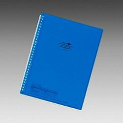 リヒトラブ LIHIT LAB． AQUA DROPs イージーチェンジ・クリヤーブック 青(N1482-8) 目安在庫=○