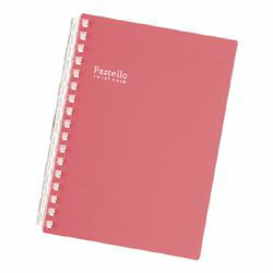 リヒトラブ LIHIT LAB． Pastello ツイストノート ルージュ(N1964-2) 目安在庫=○