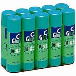 ヤマト カラーグルースティック CGシリーズ お徳用パック 約22g 1パック(10本)(CG-22-10S) 目安在庫=○