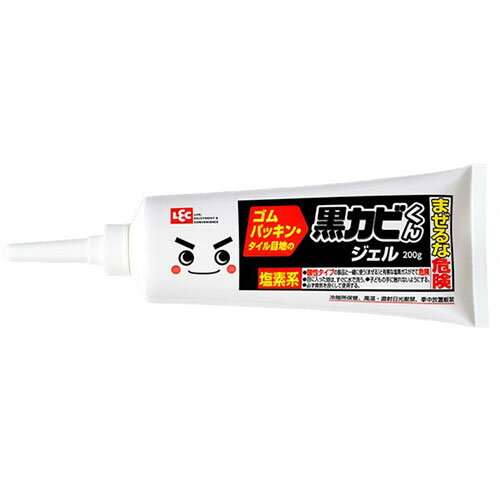 樂天商城 - レック レック GN黒カビくんカビとりジェル200gヘラ付(C00092) 目安在庫=○
