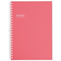 リヒトラブ LIHIT LAB． Pastello ツイストノート ルージュ(N1958-2) 目安在庫=○