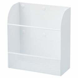 リヒトラブ LIHIT　LAB． マグネットラック L 縦型 白(A-7453-0-WH) 目安在庫=○