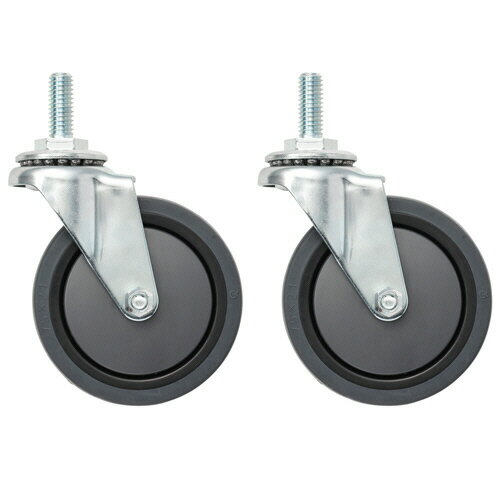 エレクター ベーシック ねじ込み単独キャスター エラストマーキャスター Φ75mm ストッパーなし 1セット(2個)(BDR75) 目安在庫=○