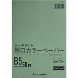 オストリッチ リッチライトカラーアツクチ　スカイブルー(HC-B51) 目安在庫=○