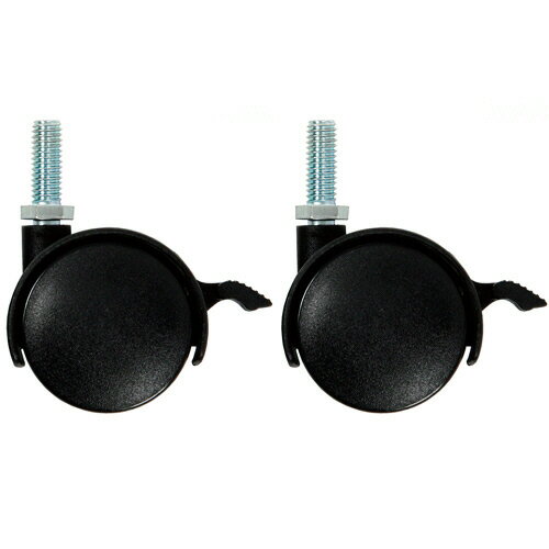 エレクター ベーシックシリーズ ねじ込み単独キャスター キャスター Φ50mm ストッパー付 1セット(2個)(BDRS50) 目安在庫=○