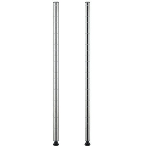 エレクター ベーシックシリーズ ポール 高さ450mm ステンレス 1セット(2本)(B18PS2) 目安在庫=○