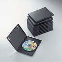 エレコム ELECOM CCD-DVD03BK DVDトールケース 目安在庫=○