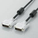 【P5E】エレコム DVIデュアルリンクケーブル 2.0m DVI-D24pinオス-DVI-D24pinオス(CAC-DVDL20BK) メーカー在庫品(2)