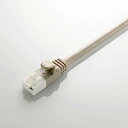 【P5E】エレコム RoHS LANケーブル CAT5E 爪折防止 1m ライトグレー 簡易パッケージ(LD-CTT/LG1/RS) 目安在庫=○[メール便対象...
