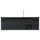 バッファロー BSKBU12BK USB接続 有線スタンダードキーボード 丸洗い ブラック 目安在庫=△(2)