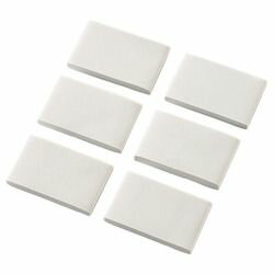 エレコム ELECOM 耐震マット テレビ用 40インチ マデ対応 6個入リ (40mm×25mm) グレー(AVD-TVTGC40) メーカー在庫品[メール便対象商品]