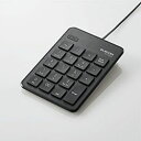 エレコム ELECOM 有線テンキーパッド パンタグラフ 薄型 ブラック TK-TCP018BK メーカー在庫品