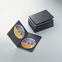 エレコム CCD-DVDS06BK スリムDVDトールケース メーカー在庫品