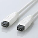 エレコム ELECOM IEEE1394b FireWireケーブル 9pin-9pin 1.0m IE-991WH メーカー在庫品