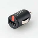 エレコム ELECOM シガーチャージャー1USBポートコンパクト 2.4A ブラック MPA-CCU11BK メーカー在庫品
