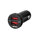 バッファロー BSMPS3402P2BK DCチャージャー 3.4A 2ポート ブラック 目安在庫=△
