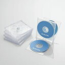 エレコム CD DVDプラケース 4枚収納 5パック クリア CCD-JSCNQ5CR メーカー在庫品 その1