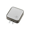 エレコム ELECOM CD DVD Blu-rayケース セミハード ファスナー付 32枚収納 ホワイト(CCD-HB32WH) メーカー在庫品【5月ポイント10倍】(2)