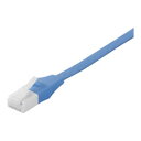 バッファロー BSLS6FU05BL2 LANケーブル カテゴリー6 ストレート 0.5m ブルー 目安在庫=△