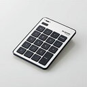 エレコム ELECOM Bluetoothテンキーパッド パンタグラフ MacOS対応 薄型 シルバー(TK-TBPM01SV) メーカー在庫品