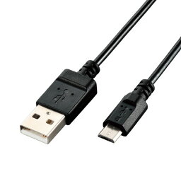 エレコム microUSBケーブル USB2.0 エコパッケージ 1.2m ブラック(U2C-JAMB12BK) メーカー在庫品