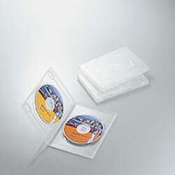 エレコム CCD-DVD04CR DVDトールケース メーカー在庫品