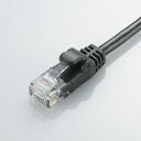 【P5E】エレコム CAT6準拠 GigabitやわらかLANケーブル 1m(ブラック) LD-GPY BK1(LD-GPY/BK1) メーカー在庫品[メール便...