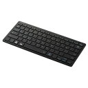 エレコム ELECOM Bluetoothミニキーボード パンタグラフ式 軽量 マルチOS ブラック(TK-FBP102BK) メーカー在庫品