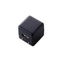 エレコム ELECOM オーディオ用AC充電器 for Walkman CUBE 1A出力 USB1ポート ブラック(AVS-ACUAN007BK) メーカー在庫品