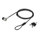 バッファロー BSL05S01 ピンシリンダー錠ワイヤーロック(統一キー対応) No.1 目安在庫=△