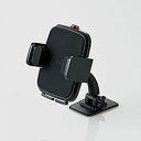 エレコム ELECOM 車載アクセサリー スマホスタンド テープ貼付タイプ ブラック(P-CARS01BK) メーカー在庫品