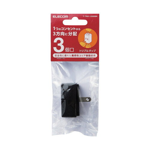 ��P5E�ۥ��쥳�� ��Ĺ������ �Ÿ����å� 2�ԥ� 3�ĸ� �ȥ�ץ륿�å� ��(T-TR01-2300BK) �᡼�����߸���