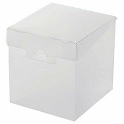 エレコム ELECOM 組立式DVD CDケース収納BOX クリア CCD-MB01CR メーカー在庫品