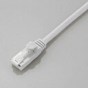 エレコム ELECOM RoHS CAT5E 爪折れ防止 LANケーブル 2m 簡易パッケージ(ホワイト)(LD-CTT/WH2/RS) 目安在庫=△[メール便...